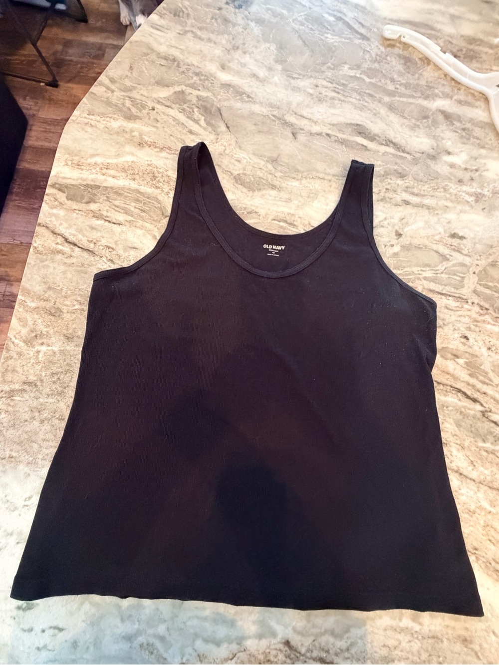 Old Navy First Layer Black Ribbed Scoop Neck Tank Top Plus Size 3X